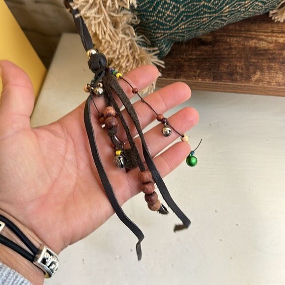 Handmaid In Thailand Boho Hippie Pouch - Picture 3 of 5